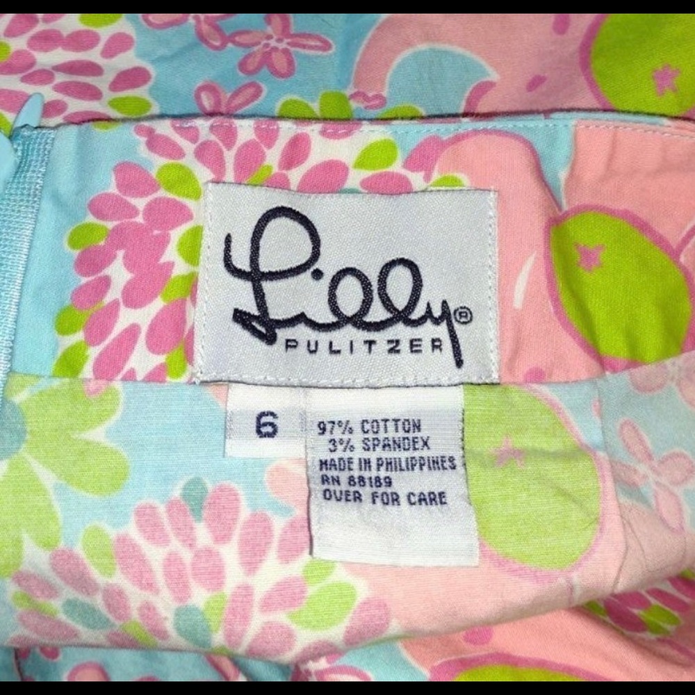 Lily Pulitzer skort size 6